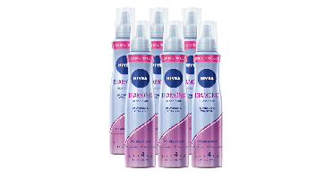 Nivea Diamond Gloss Care Styling Mousse Voordeelverpakking