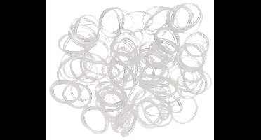 Hair Mode Rasta Elastiekjes Transparant