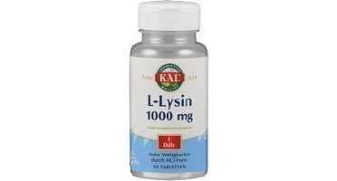 Kal L-lysine 100mg Tabletten