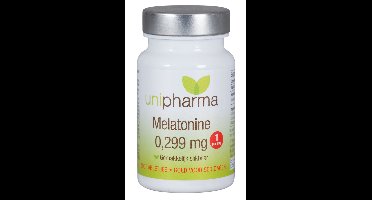 Unipharma Melatonine Puur 0,299mg Tabletten 500st