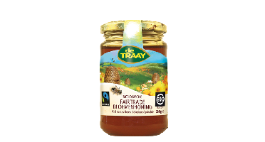 De Traay Biologische Fairtrade Bloemenhoning