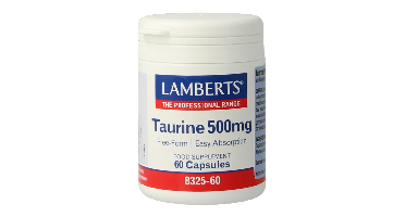 Lamberts Taurine 500mg Capsules
