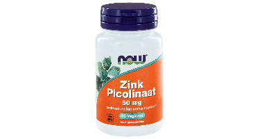 NOW Zink Picolinaat 50mg Capsules 60st