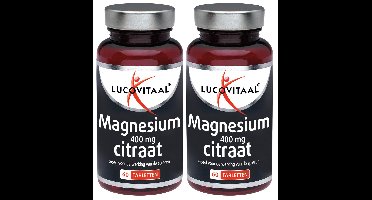Lucovitaal Magnesium Citraat 400mg Tabletten