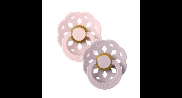 Bibs Fopspeen 0-6 Maanden Blossom/Dusky Lilac