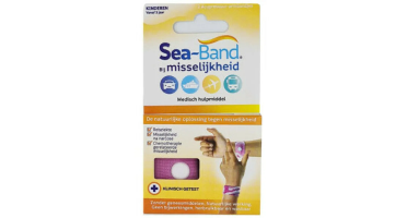 Sea Band Polsbandjes Bij Misselijkheid Kinderen Roze