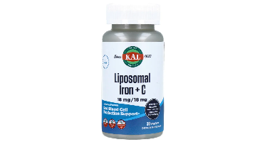 Kal Liposomaal IJzer Vitamine C Capsules
