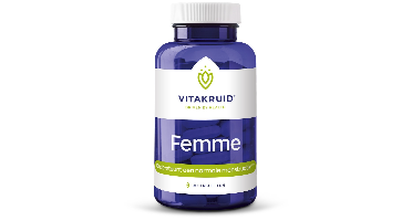 Vitakruid Femme Hormoon support oa Maca & Saffraan 90