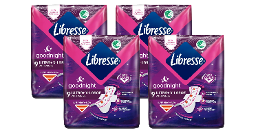 Libresse Ultra Goodnight Maandverband XL Multiverpakking