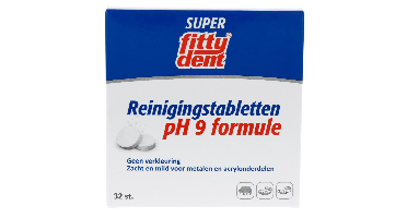 Fittydent Reinigingstabletten pH 9 Formule