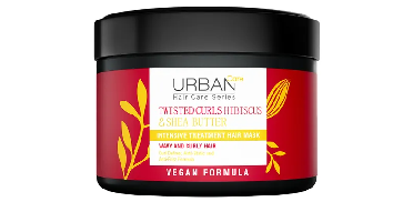 Urban Care Twisted Curls Hibiscus & Shea Butter Intensive Treatment Hair Mask
