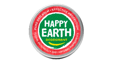 Happy Earth 100% Natural Deo Balm Floral Patchouli