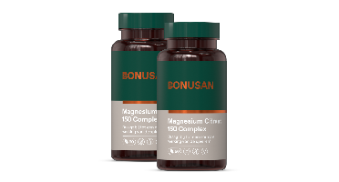 Bonusan Magnesium Citraat 150 Complex Tabletten Duoverpakking
