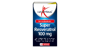 Lucovitaal Super Resveratrol 100mg Capsules