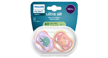 Avent Ultra Air Fopspeen Kameleon Aap 18M+