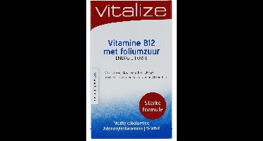 Vitalize Vitamine B12 Energie Forte Smelttabletten 100st