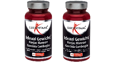 Lucovitaal Ideaal Gewicht Konjac Mannan Garcinia Cambogia