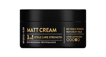 Syoss Matt Cream 3in1 Style Care Hold 4