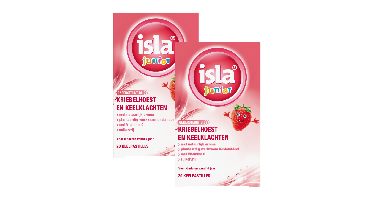 Isla Junior Keelpastilles - bij kriebelhoest en keelklachten Duoverpakking