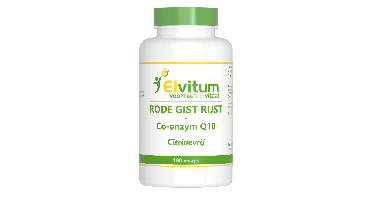 Elvitum Rode Gist Q10 Vegicaps