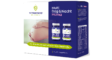 Vitakruid Multi Dag & Nacht Mama 100% Vegan 2 x 30