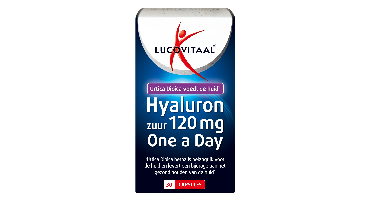 Lucovitaal Hyaluronzuur Droge Huid 120mg Capsules 30st