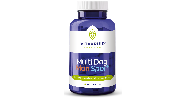 Vitakruid Multi Dag Man Sport 100% Vegan 90