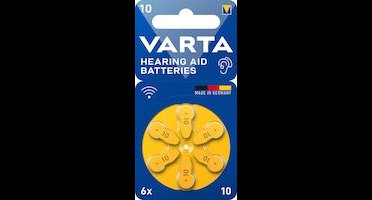 Varta Gehoorapparaat Batterijen Type 10