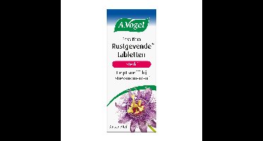 A.Vogel Passiflora Rustgevende* Sterk** Tabletten
