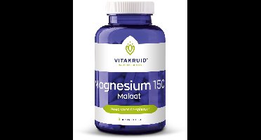 Vitakruid Magnesium 150 Malaat met Vitamine B6 (P-5-P) 180