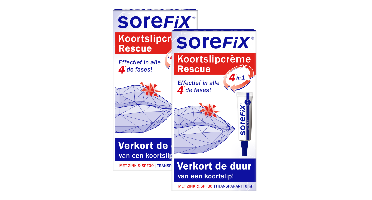 SoreFix Rescue Koortslipcrème Duoverpakking
