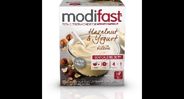 Modifast Intensive Weight Loss Pudding Hazelnut & Yogurt