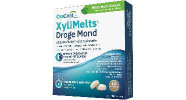 OraCoat Xylimelts voor Droge Mond Milde Munt