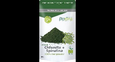 Biotona Chlorella + Spirulina Powder Raw