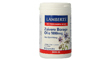 Lamberts Zuivere Borageolie 1000mg Vegacapsules