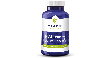 Vitakruid NAC 600 mg N-Acetyl-L-Cysteïne Capsules