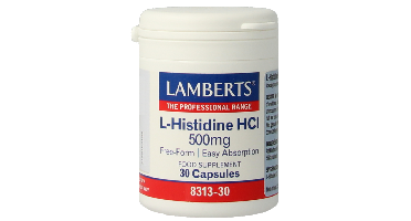 Lamberts L-Histidine HCI 500mg Capsules
