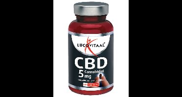 Lucovitaal CBD Cannabidiol 5mg Capsules