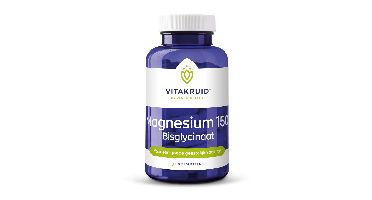 Vitakruid Magnesium 150 Bisglycinaat met 200mg L-Taurine Tabletten