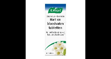 A.Vogel Crataegus + Valeriaan Hart en Bloedvaten Tabletten