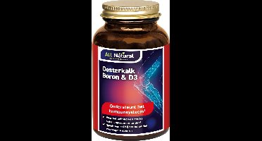 All Natural Oesterkalk, Boron & D3 Tabletten