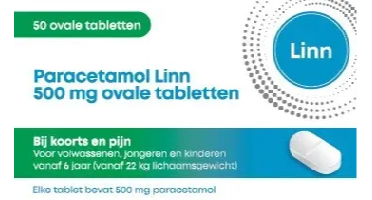 Linn Paracetamol Ovaal 500mg