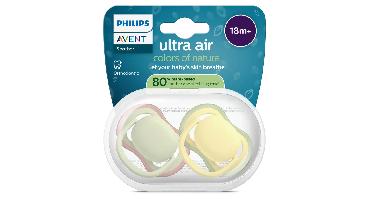 Avent Ultra Air Fopspeen Colors of Nature 18M+