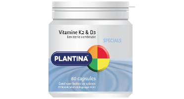 Plantina Specials Vitamine K2 & D3 Capsules