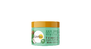 Lovea 3-in-1 Haarmasker - Kokos & Groene Thee