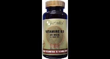 Artelle Vitamine D3 25mcg 100st