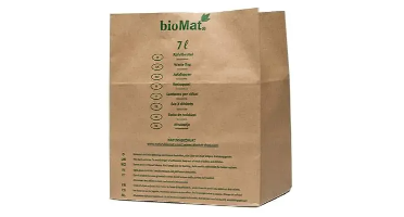 Biomat Papieren Compost Afvalzakken 7LT