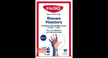 HeltiQ Detecteerbare Pleisters Blauw