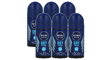 Nivea Men Dry Fresh Deodorant Roll-On Voordeelverpakking