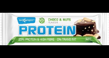 MaxSport Choco & Nuts Protein Reep